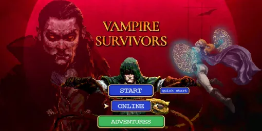 『Vampire Survivors』の”オンライン”協力プレイのオープンベータテストがSteam版にて開始。将来的には全プラットフォームにて実装予定