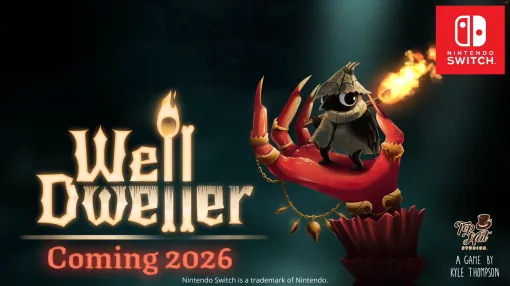 ダークなおとぎ話風のメトロイドヴァニア『Well Dweller』海外向けに発表。Nintendo SwitchとSteam向けに2026年発売予定。マッチ棒片手に小さな鳥「グリマー」となって、家族を救うために邪悪な女王を焼き尽くそう
