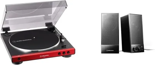 【Amazonセール】オーディオテクニカのレーコードプレーヤーやスピーカー、マイクなどオーディオ製品がセットでお買い得！