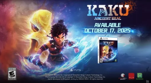 世界を救う少年と空飛ぶブタの冒険譚『Kaku: Ancient Seal』が10/17に発売決定！