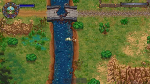 墓場経営シミュレーション『Graveyard Keeper』Switch版が75%オフの597円で購入できるセール実施中。遺体を川に投げ捨てたり死体の肉でハンバーガーが作れたりしてしまう倫理観ゼロの「暗黒牧場物語」