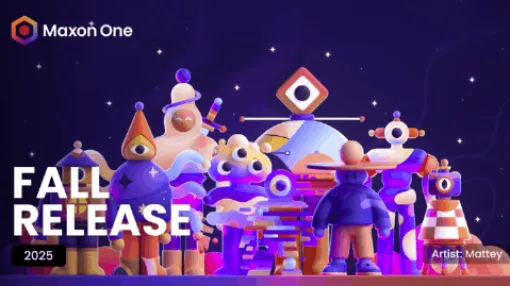 Maxon Fall 2025 Relase＆Demo Reels - MaxonがCinema 4DやZBrushなどの各種製品の秋のアップデートとデモリールを公開！