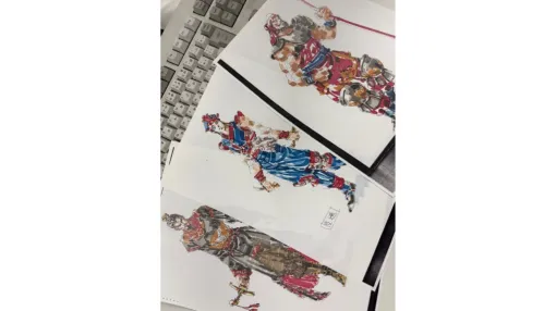 『真・三國無双』公式X、ユーザーの質問に答えるコーナーで曹操・陸遜・張飛の初期デザインなど開発当時の貴重な資料もチラ見せ。当初は勢力カラーの概念がなく、キャラごとにメインカラーを決めていたそう