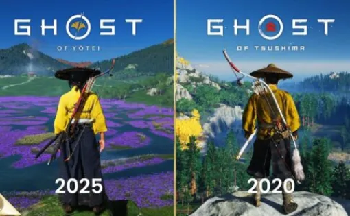 Ghost of Yotei Details Comparison - 『ゴーストオブヨウテイ』と前作『ゴーストオブツシマ』や『アサクリシャドウズ』『RDR2』との環境＆インタラクション＆ディテール作り込み比較動画！
