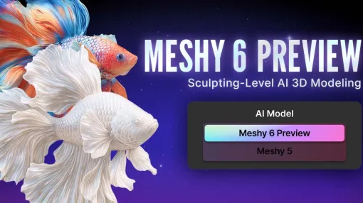 3D生成AIモデル「Meshy 6 Preview」リリース! メッシュ品質向上、ワークフロー強化、Text-to-3DとImage-to-3Dを同社ワークスペースとAPIで提供開始 - ニュース 3D生成AIモデル「Meshy 6 Preview」リリース! メッシュ品質向上、ワークフロー強化、Text-to-3DとImage-to-3Dを同社ワークスペースとAPIで提供開始 - ニュース
