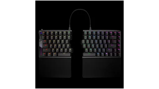 ラピトリ対応の分割型ゲーミングキーボードが登場。Republic of Gamersより10月17日に発売。多機能ボタンとホイールによりラピトリの感度や作動点を簡単に調整でき、スイッチは0.01mm単位での調整やホットスワップ交換が可能。最大5台の同時接続や8Kポーリングレートにも対応 ラピトリ対応の分割型ゲーミングキーボードが登場。Republic of Gamersより10月17日に発売。多機能ボタンとホイールによりラピトリの感度や作動点を簡単に調整でき、スイッチは0.01mm単位での調整やホットスワップ交換が可能。最大5台の同時接続や8Kポーリングレートにも対応