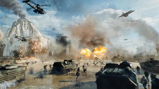 『バトルフィールド6』Steam最大同接「74万人」を突破。クラス制や64人対戦マップが復活し、陸から空まですべてを巻き込む全面戦争が展開される人気FPSシリーズ最新作。Steamレビューも1万4000件を超える大盛り上がり