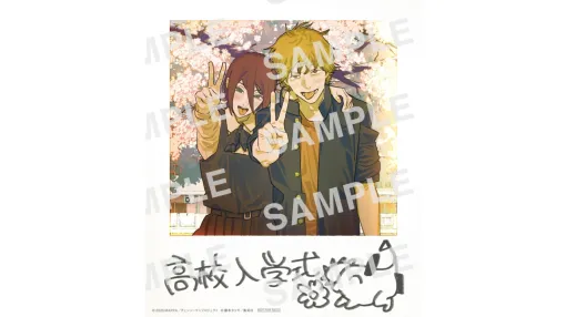 劇場版『チェンソーマン レゼ篇』存在しない“高校入学式”描かれた特典にファンの感情崩壊。「ファンの殺し方を知っている」などコメント多数。11月15日より上映劇場にて配布