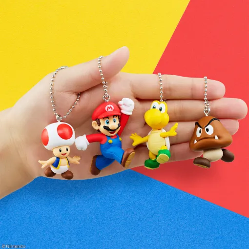食玩「スーパーマリオ マスコットチャームコレクション2」本日発売マスコットはマリオたちシークレットを含む全9種 食玩「スーパーマリオ マスコットチャームコレクション2」本日発売マスコットはマリオたちシークレットを含む全9種