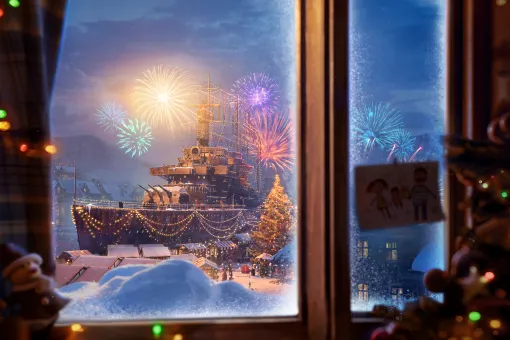 「World of Warships」＆「World of Warships: Legends」でクリスマスに向けたキャンペーン開催
