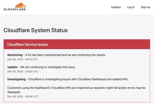 「Cloudflare」で接続障害が発生。「LoL」や「VALORANT」などが一時的にプレイできず