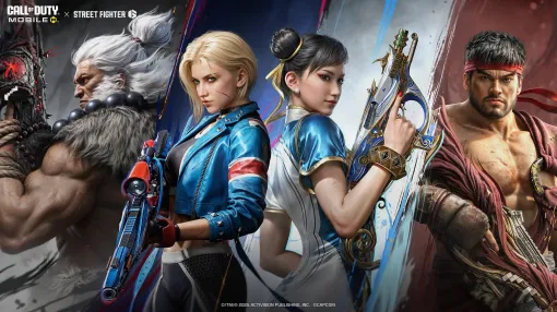 『スト6』リュウや豪鬼が『CODモバイル』にまさかの参戦。12月12日よりスキンコレクション、14日に武器コレクションが登場。6周年を記念したシーズンでは、リュウや豪鬼の「波動拳」や「昇龍拳」などの“必殺技”を放てる特別モードが実装される