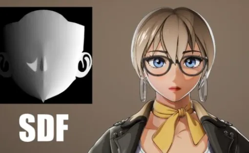 Face SDF Generator - アニメ系3Dモデルの顔シェーディングで定番のSDFテクスチャを生成する為の無料のスタンドアロンアプリ！Win！