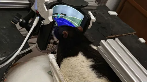 ネズミに「DOOM」をプレイさせる実験装置が新たなレベルに到達してネズミが敵を撃てるように