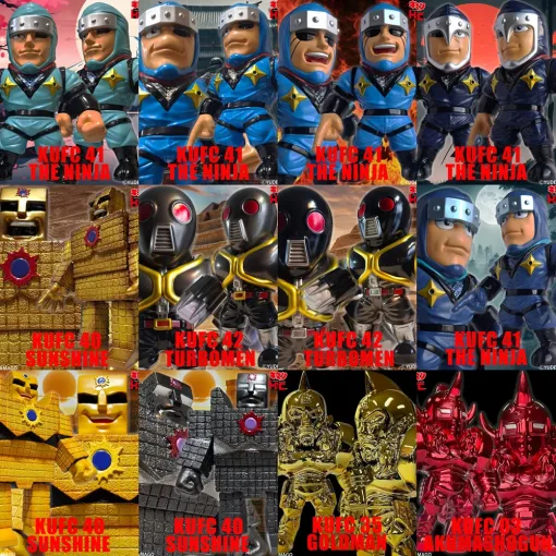 「KUFC」新作フィギュアリリース！悪魔六騎士と完璧超人無量大数軍をテーマに
