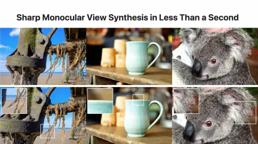 Apple、単一画像から高品質な3DGSを生成する技術「SHARP」公開！ 一般的GPU環境で高速3Dシーン構築可能 - ニュース