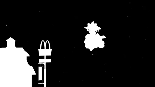 マクドナルドが「Bad Apple!!」影絵風PVとまさかのコラボ。本家同様にnomicoさんが歌唱。博麗霊夢ら東方キャラは“どこかで見たようなポーズやダンス”を披露