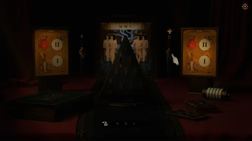 「黒ひげ危機一発」風の卓上ホラーゲーム『Shells MMCCCXXXIV』Steamストアページが公開。心臓が入ったピラミッドに短剣を突き刺していく。バリアや追加ターンなどの効果が得られるカードを使ったデッキ構築要素もあり