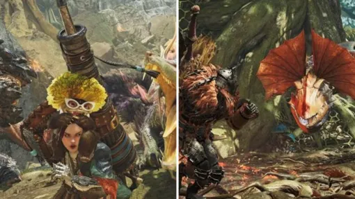 『モンスターハンターワイルズ』新たなイベントクエストが２つ登場「長いものには巻かれてござれ」ではモリバーを肩車できる頭装備も手に入る