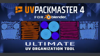UVPackmaster 4 for Blender - UVパッキングBlenderアドオン！3年ぶりのメジャーアップデート！高度なタイルオプション！アーキテクチャの再構築！最新Blenderにも対応！