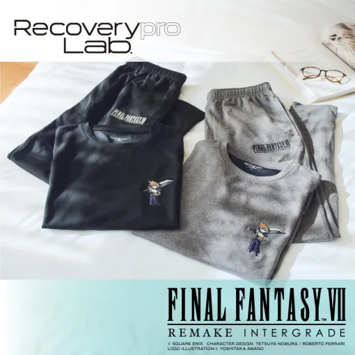 『FF7』クラウドとチョコボが刺繍された疲労回復ウェアが1月26日に発売。ブラックとダークグレーの2カラーで、それぞれ M / L / XL の3サイズ展開。一般医療機器届出商品としてシリーズ累計販売数は20万着を突破 『FF7』クラウドとチョコボが刺繍された疲労回復ウェアが1月26日に発売。ブラックとダークグレーの2カラーで、それぞれ M / L / XL の3サイズ展開。一般医療機器届出商品としてシリーズ累計販売数は20万着を突破