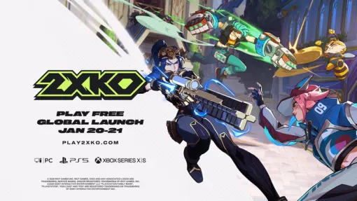 基本プレイ無料の2v2格闘ゲーム『2XKO』1/21本日コンソール版がリリース！シーズン1開幕、新チャンピオン「ケイトリン」・新バトルパスも登場！トロフィーにも対応