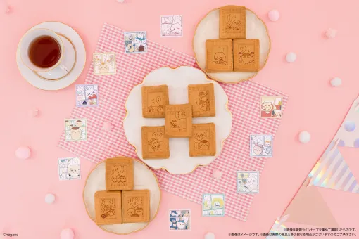 「ちいかわ」のフレーム型ワッフル第2弾「ちいかわ わっふれ～む２」がファミマで1月27日に発売ちいかわたちの日常のワンシーンをプリントしたシール1枚が付属