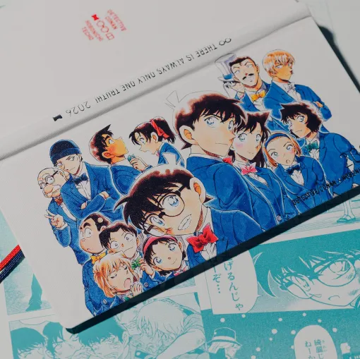 ほぼ日、「名探偵コナン」とコラボした4月はじまり版の手帳2種を2月1日11時より発売手帳カバーや文具も同時発売