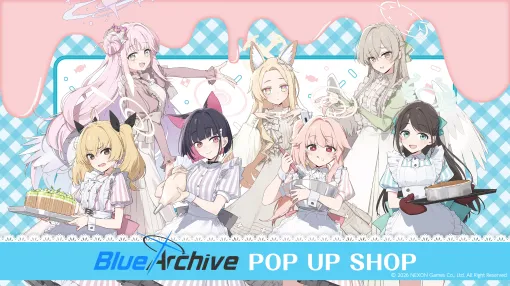 「ブルーアーカイブ POP UP SHOP」が2月27日の渋谷モディを皮切りに順次開催決定林けゐ氏が描く新規描き下ろしイラストを使用したグッズが登場