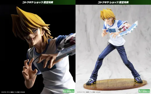 『遊戯王DM』伝説の「パーフェクト城之内」を再現したフィギュア公開。アニメーター・加々美高浩氏が描く特徴的な“AGO”を見事に再現