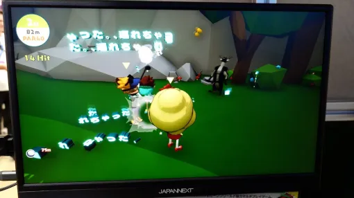 『ヨーデルゴルフ』はプレイヤーの会話がリアルタイムで文字として現れる“近接ボイスチャット”の技術研究から生まれた一作。会話そのものが遊びになるようなゲームを目指した 『ヨーデルゴルフ』はプレイヤーの会話がリアルタイムで文字として現れる“近接ボイスチャット”の技術研究から生まれた一作。会話そのものが遊びになるようなゲームを目指した