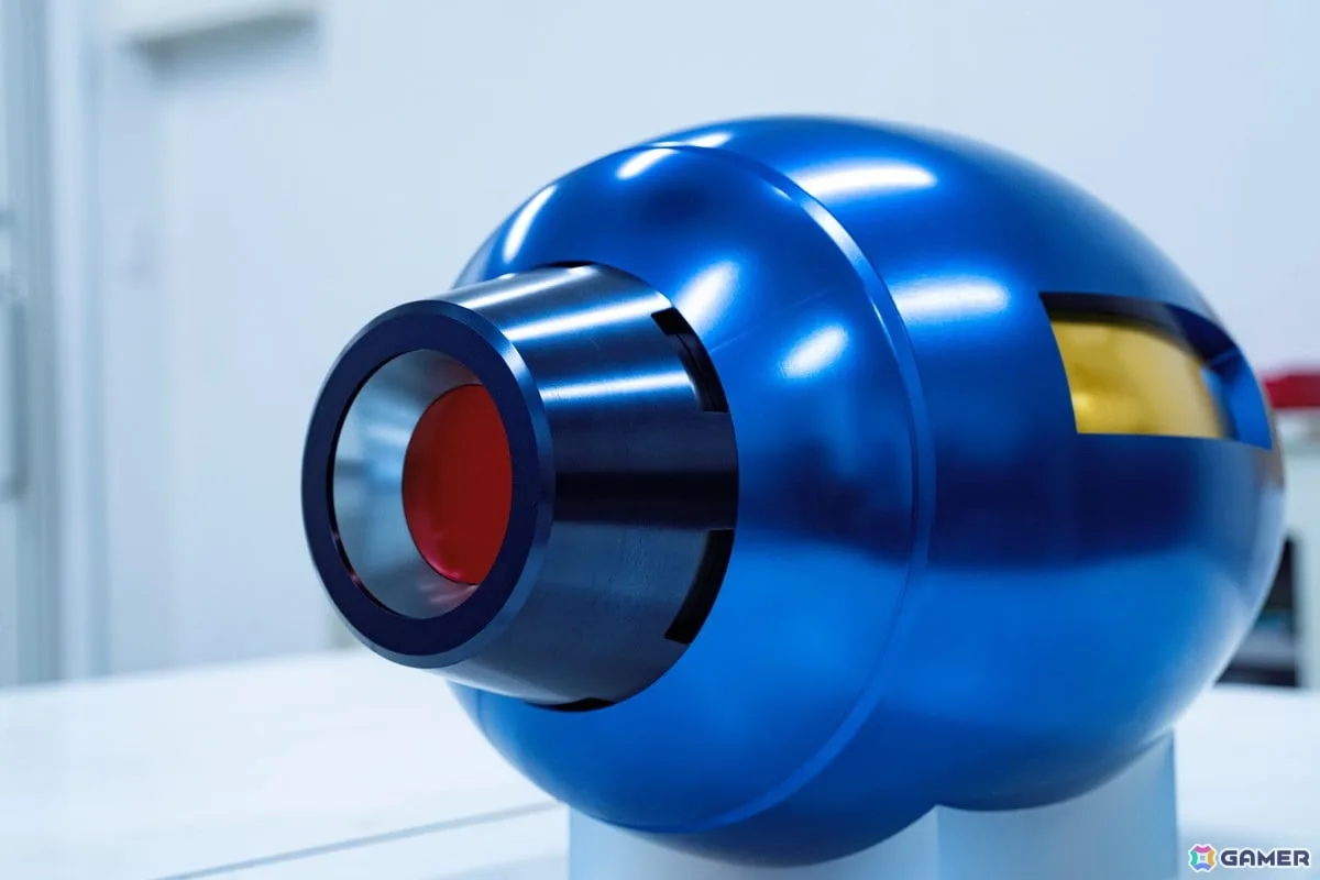 “究極の青を追求した1/1スケールロックバスター”が東京ゲームショウ2026のカプコンブースに展示！