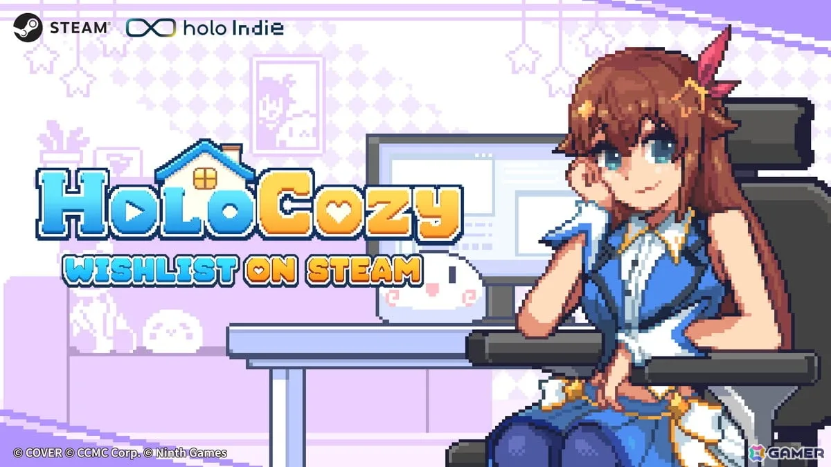 ときのそらさんと過ごす、デスクトップ常駐型ゲーム「HoloCozy」の無料体験版が配信！