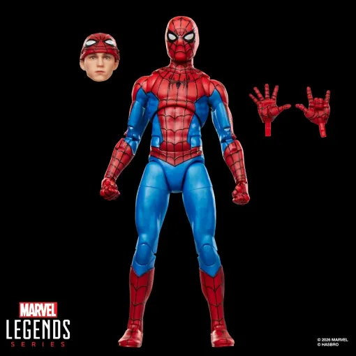 映画『スパイダーマン：NWH』よりスパイダーマンのアクションフィギュアが登場。広い可動範囲でスイングする姿も再現できる！