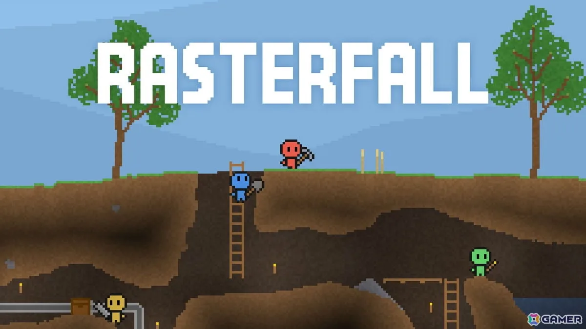 物理演算や化学反応がピクセル単位でシミュレートされるサバイバルクラフトゲーム「Rasterfall」のSteamストアページが公開!最大4人での協力プレイにも対応 物理演算や化学反応がピクセル単位でシミュレートされるサバイバルクラフトゲーム「Rasterfall」のSteamストアページが公開!最大4人での協力プレイにも対応