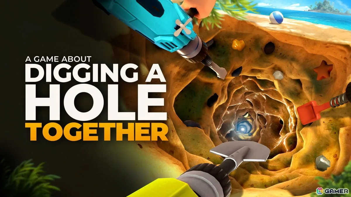 あの“穴掘りゲーム”が4人協力プレイに対応！「A Game About Digging A Hole Together」が2026年内に発売
