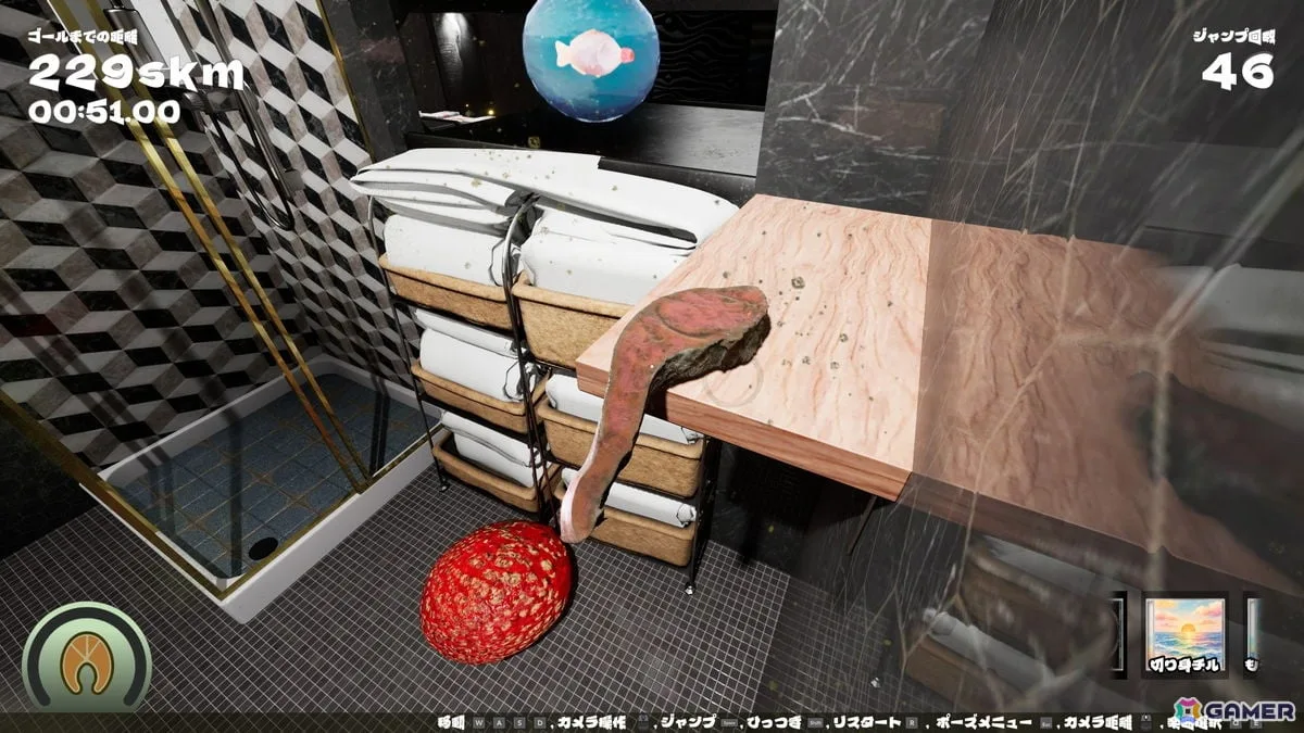 シャケの“切り身”を操作する高難易度物理アクションゲーム「Shake」のSteam早期アクセスが12月24日よりスタート！