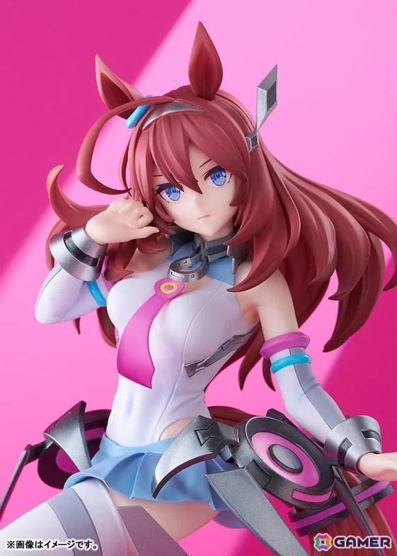 「ウマ娘 プリティーダービー」メカニカルな勝負服を精巧に再現した「ミホノブルボン」がフィギュア化！