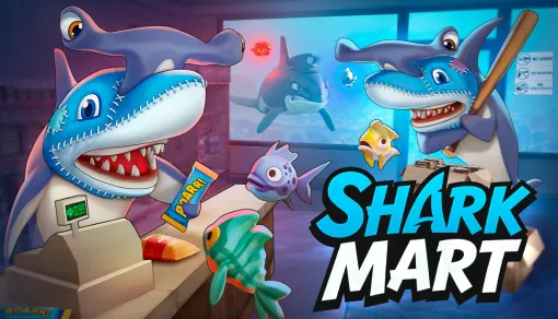 最大4人協力の店舗運営シム「シャーク・マート」,デモ版をSteamでリリース。イルカの仮面をかぶったサメたちが客を狙う 最大4人協力の店舗運営シム「シャーク・マート」,デモ版をSteamでリリース。イルカの仮面をかぶったサメたちが客を狙う