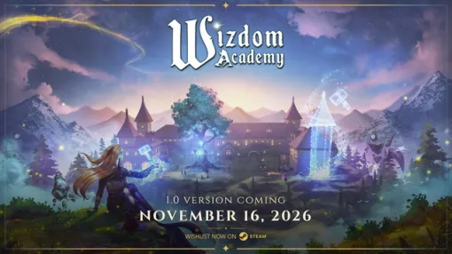 Kipwak Studio、魔法学校建築・管理シミュレーション『Wizdom Academy』を11月16日に正式リリース Kipwak Studio、魔法学校建築・管理シミュレーション『Wizdom Academy』を11月16日に正式リリース