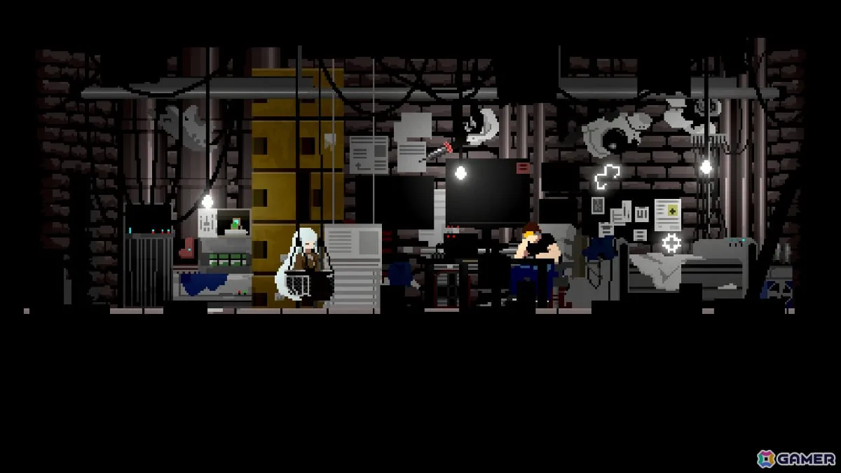 鋭いダッシュで崩壊する地下世界を駆ける2DアクションADV「Near The Sun」体験版が配信！パブリッシングはPhoenixxが担当