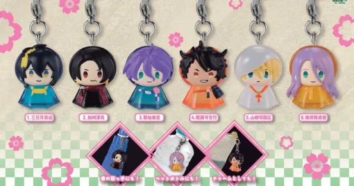 『刀剣乱舞』めじるしアクセサリーが10月下旬登場。クリアでかわいい雨合羽を被ったオリジナルデザイン全6種！