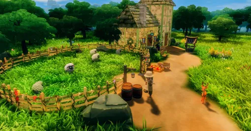 『CottageCore』村人の仕事や暮らしを支えるサンドボックスゲーム。静かな一軒家から豪華な城まで自由に建築【2027年4月14日発売】 『CottageCore』村人の仕事や暮らしを支えるサンドボックスゲーム。静かな一軒家から豪華な城まで自由に建築【2027年4月14日発売】