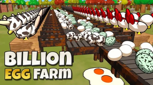 Yamei Games、養鶏自動化サンドボックスゲーム『Billion Egg Farm』をSteamでリリース Yamei Games、養鶏自動化サンドボックスゲーム『Billion Egg Farm』をSteamでリリース