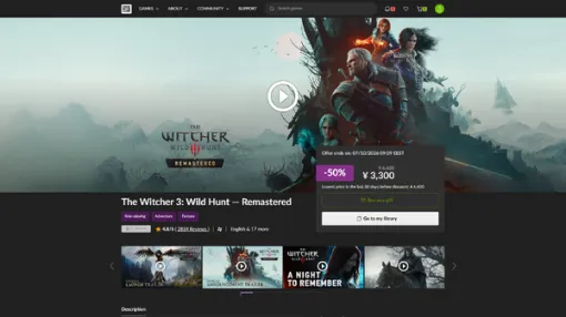 名作クラシックPCゲームの保存にも取り組むGOG.comが日本円決済に対応!『SWAT 4』『テーマパーク』など貴重な旧作も身近に―ただし現状の注意点も 名作クラシックPCゲームの保存にも取り組むGOG.comが日本円決済に対応!『SWAT 4』『テーマパーク』など貴重な旧作も身近に―ただし現状の注意点も