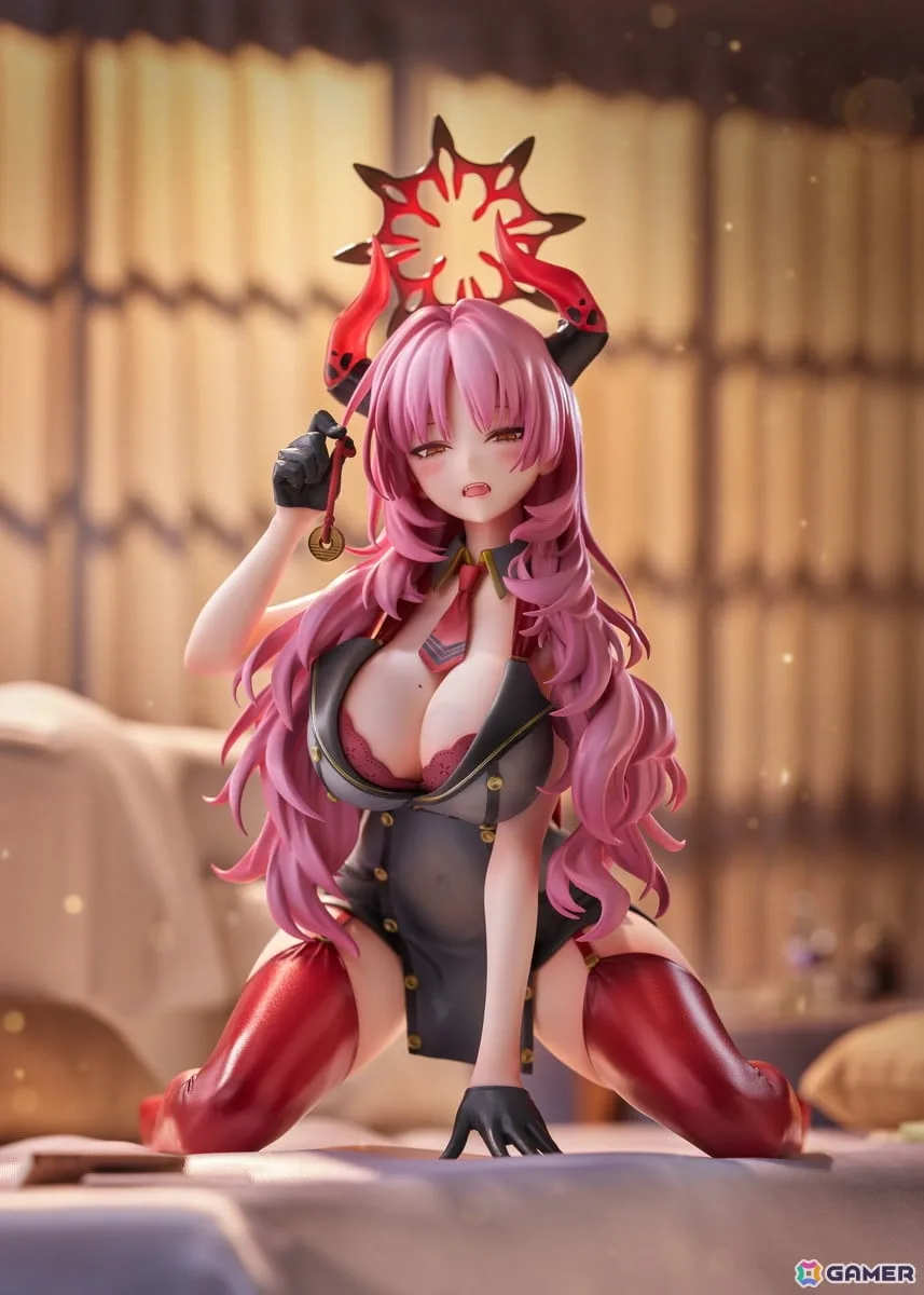 「ブルアカ」サツキがメモリアルロビーのイラストをもとに1/7スケールフィギュアで登場！催眠術に掛かってしまった可憐な表情も再現