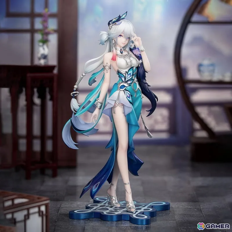 「崩壊:スターレイル」仙舟「玉殿」の戎韜将軍・爻光が1/8スケールフィギュアとなって登場!優雅なロングドレスと穏やかな笑みを再現 「崩壊:スターレイル」仙舟「玉殿」の戎韜将軍・爻光が1/8スケールフィギュアとなって登場!優雅なロングドレスと穏やかな笑みを再現