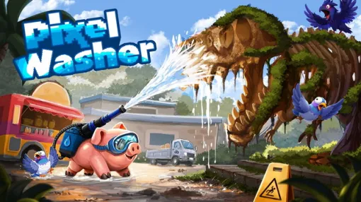 アクレーム、汚れたピクセルアートの世界を綺麗にするパワー洗浄シム『Pixel Washer』早期アクセス版を10月15日より配信開始 アクレーム、汚れたピクセルアートの世界を綺麗にするパワー洗浄シム『Pixel Washer』早期アクセス版を10月15日より配信開始