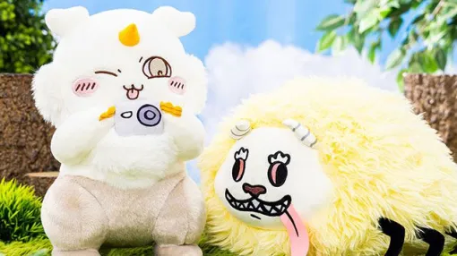 【ちいかわ】“あのこ”と“でかつよ”のBIGぬいぐるみが新登場！