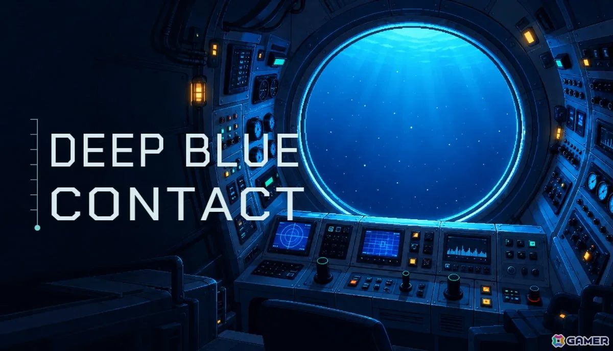 PC向け集中支援ゲーム「DEEP BLUE CONTACT」の無料体験版がSteamで公開―集中する時間を深海の旅に